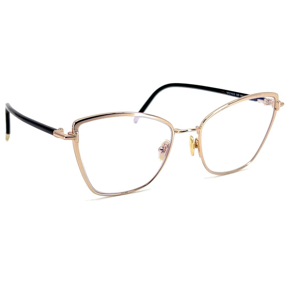 New! TOM FORD Eyeglasses TF5740-B 028, Authentic